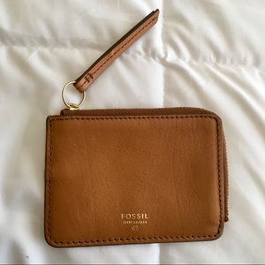 Fossil leather wallet